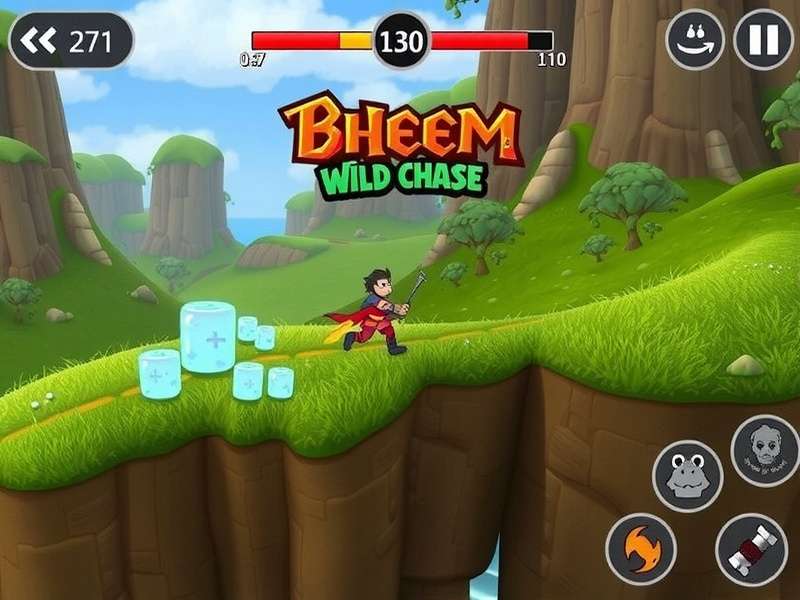Bheem Wild Chase Gameplay Screenshot